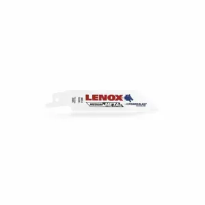 LENOX TOOLS 22759OSB418R Reciprocating Saw Blade, 18 Teeth Per Inch, 4 Inch Blade Length, 1 3/16 Inch Height | CR9GNJ 53DN99