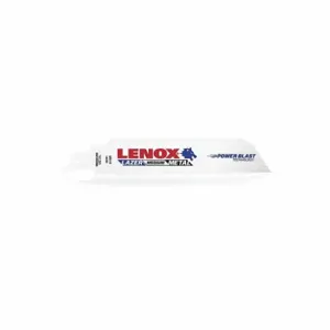 LENOX TOOLS 22765OSB6118R Reciprocating Saw Blade, 18 Teeth Per Inch, 6 Inch Blade Length, 1 3/16 Inch Height | CR9GNK 53DP02