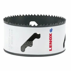 LENOX TOOLS 3006464L Hole Saw, 4 Inch Saw Dia, 4/5 Teeth per Inch, 1 7/8 Inch Max. Cutting Depth | CR9GBY 373H18