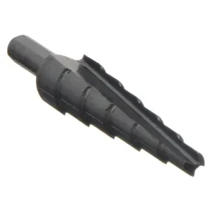 LENOX TOOLS 30884VB4 Step Drill Bit, 6 Hole Sizes, 3/16 Inch to 1/2 Inch, 1/16 Inch Step Increments | CR9GRQ 4XL25