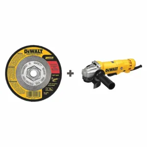 LENOX TOOLS DW4523 / DWE402 Depressed Center Wheels, 4 1/2 Inch Dia, 5/8-11 Inch Hole, Aluminum Oxide, 24 Grit | CR9FUD 287WT3