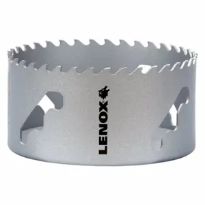 LENOX TOOLS LXAH3412 Hole Saw, 4 1/2 Inch Saw Dia, 3 Teeth per Inch, 1 7/8 Inch Max. Cutting Depth | CR9GBJ 60HJ26