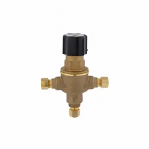 LEONARD VALVE 170-LF-CP Point Of Use Mixing Valve, Chrome-Plated Lead-Free Bronze, 3/8 Inch Inlet Size | CR9GVL 802D46