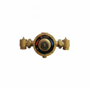 LEONARD VALVE LV-983-LF-BDT-CP Wax Master Mixing Valve, 1 1/4 Inch Inlet Size, 1 1/4 Inch Outlet Size | CR9GVX 802D62