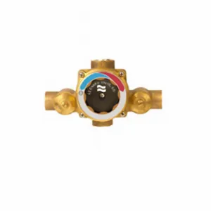 LEONARD VALVE TM-26-LF-BDT Bimetal Master Mixing Valve, 3/4 Inch Inlet Size, Sweat Inlet, 3/4 Inch Outlet Size | CR9GUQ 802D64