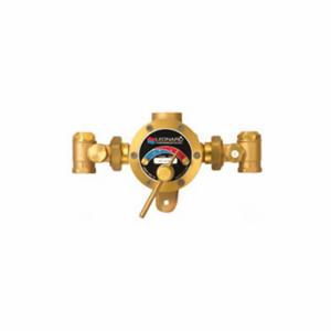 LEONARD VALVE TM-80-AT-LF-NI Checkstop Valve, Brass/Bronze/Stainless Steel, 1 Inch Inlet Size, 1 1/4 Inch Outlet Size | CR9GUV 802D78