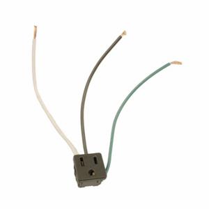 LEVITON 1374-1 Receptacle, Single, 5-15R, 125V AC, 15 A, 2 Poles, Black, Screw Terminals, Std Protection | CR9HYW 792RY5