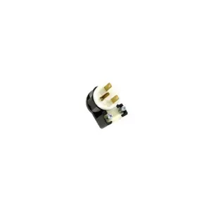 LEVITON 5666-CA Plug, 6-15P, 15 A, 250VAC, Black/White, 2 Poles | CR9HLA 792TV8