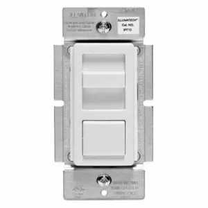 LEVITON IP710-D0Z Lighting Di mmer, Fluorescent/LED, 1-Pole/3-Way, 120/277V AC, 1200VA | CR9HBP 791DZ8