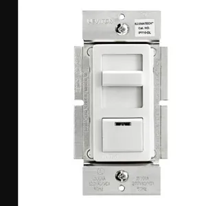 LEVITON IP710-DLZ Fluorescent Slide Di mmer | CR9HAB 551T59