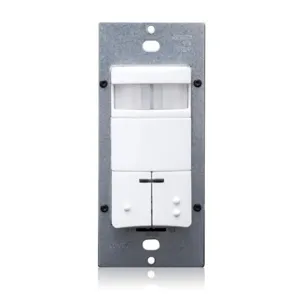 LEVITON ODS0D-IDW Hard Wired, Wall Switch Box, 2100 sq ft Coverage at Suggested Mounting Height | CR9HER 791DN2