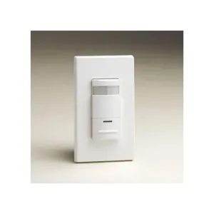 LEVITON ODS15-IDW Hard Wired, Wall Switch Box, 2100 sq ft Coverage at Suggested Mounting Height | CR9HFF 791DP4