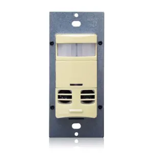 LEVITON OSSMT-GDI Hard Wired, Wall Switch Box, 2400 sq ft Coverage at Suggested Mounting Height | CR9HEX 791DV8