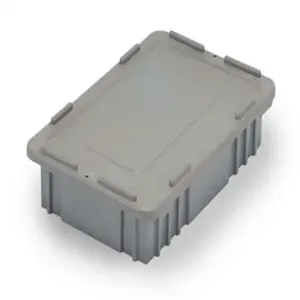 LEWISBINS CDC1040 Grey Divider Box Cover, Grey | CJ6UHT