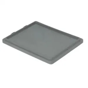 LEWISBINS CSN2420-1 Grey Container Cover, 24.3 Inch Length, 20.3 Inch Width, 1.5 Inch Height, Grey | CJ6UJL