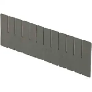 LEWISBINS DV1780 Grey Box Divider, 15.6 x 0.1 x 7.3 Inch Size, Grey | CJ6UNH