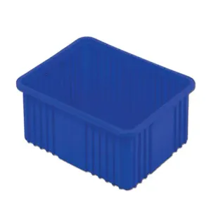 LEWISBINS NDC3060 Dark Blue Divider Box Container, 0.97 cu. ft. Volume, 6 Inch Height, Dark Blue | CJ6URW