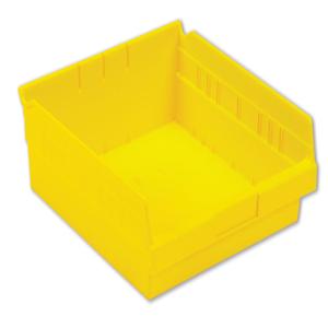 LEWISBINS SB1211-4 Gelber Regalbehälter, 4 Zoll Höhe, Gelb, Karton mit 12 Stück | CJ6UUK