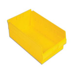 LEWISBINS SB1811-4 Gelber Regalbehälter, 4 Zoll Höhe, Gelb, Karton mit 12 Stück | CJ6UWB
