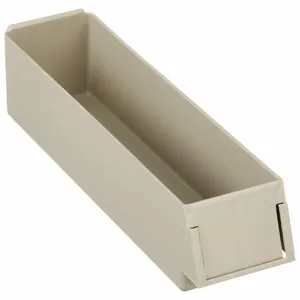 LEWISBINS UDB1203-3 Lt Beige Unit Dose B Inch, 10 3/4 Inch Overall Length, 3 Inch x 2 7/8 Inch, Label Holders | CR9JEP 48LX26