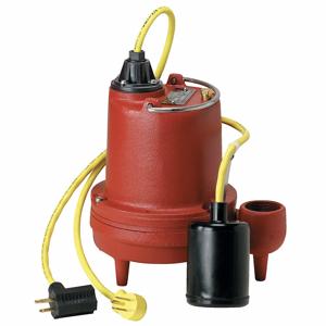 LIBERTY HT41A-2 High-Temperature Submersible Effluent Pump, 4/10, Tether Float, 25 ft Cord Length | CR9JGM 444A25