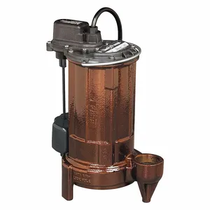 LIBERTY 287-2 Sump/Effluent Pump, 1/2, Vertical Float, 56 Gpm Flow Rate | CR9JKL 56KD47