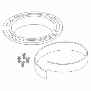 LIBERTY SAFE K001116 Closet Flange Kit | CR9JGQ 42EM79