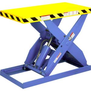 LIFT PRODUCTS LPT4W-020-48 Scissor Lift Table, 48 Inch Wide Base, 2000 Lbs Capacity, 55 Inch Maximum Height | CE8YZH