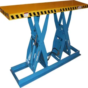 LIFT PRODUCTS LPT-080-60-XXL Scissor Lift Table, Double Long, 8000 Lbs Capacity, 68 Inch Maximum Height | CE8ZBR