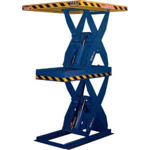 LIFT PRODUCTS LPT-025-72-XXH Scissor Lift Table, Double High, 2500 Lbs Capacity, 86.5 Inch Maximum Height | CE8ZAF