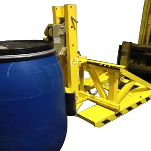 LIFTOMATIC 1-FTA-PNC-BC-ADJ-SOM Forklift Mounted Drum Handler, 1500 lbs. Capacity, 45 x 33 x 39 Inch Size | CL6VXV