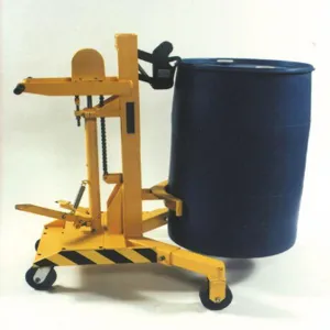 LIFTOMATIC ERGO 1000-SRJ-BC Portable Drum Handler, 1000 lbs. Capacity, 36.5 x 42.5 x 48 Inch Size | CL6VYT