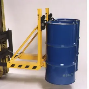 LIFTOMATIC LD-2 Forklift Mounted Drum Handler, 1500 lbs. Capacity, 32 x 33 x 38 Inch Size | CL6VYN