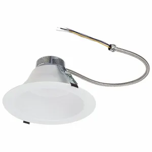 LIGHTOLIER CR10RLMCCT LED Can Light Retrofit Kit, 10 Inch Nominal Size, 3000K/3500K/4000K | CR9KLN 60TZ58