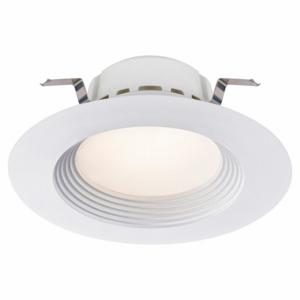 LIGHTOLIER RD6R99SCT1W Rundes Retrofit-Downlight, 5 x 6 Zoll Nenngröße, 3000 K, 400 lm Lichtleistung, weiß | CR9KPJ 792HR3