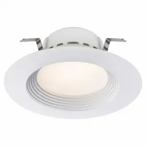 LIGHTOLIER RD6R99SCT1W Round Retrofit Downlight, 5 X 6 Inch Nominal Size, 3000K, 400 Lm Light Output, White | CR9KPJ 792HR3