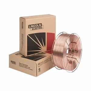 LINCOLN ELECTRIC ED032366 MIG Welding Wire, Carbon Steel, ER70S-6, 0.035 in, 44 lb, Steel Spool, SuperArc L-59 | CR9LTZ 786WK2