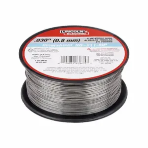 LINCOLN ELECTRIC ED031448 Flux-Cored Welding Wire, Carbon Steel, E71T-11, 0.03 Inch, 5 lb | CR9MHE 12C104