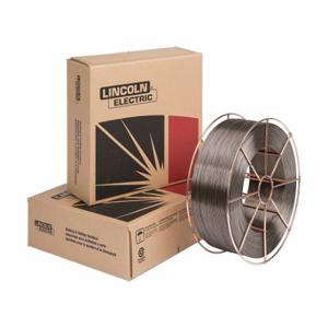 LINCOLN ELECTRIC ED031584 Metal-Cored Welding Wire, Carbon Steel, E70C-6M H8, 0.052 in, 33 lb | CR9MHT 786WF5