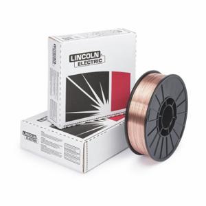 LINCOLN ELECTRIC ED029042 MIG Welding Wire, Carbon Steel, ER70S-6, 0.045 in, 13 lb, Plastic Spool, SuperArc L-56 | CR9LUH 786W74