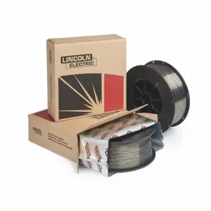 LINCOLN ELECTRIC ED033950 Flux Cored Welding Wire, Carbon Steel, E71T-9M, 0.045 Inch, 33 lb, UltraCore 71A85 | CR9LJM 786X11