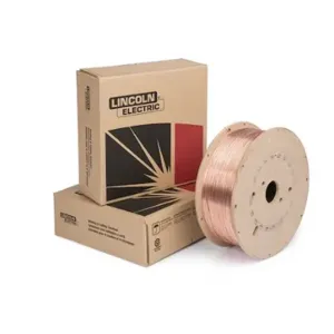 LINCOLN ELECTRIC ED036220 MIG Welding Wire, Carbon Steel, ER70S-6, 1/16 in, 44 lb, Fiber Spool, SuperArc L-59 | CR9LVB 786XL3