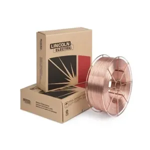 LINCOLN ELECTRIC ED036879 MIG Welding Wire, Carbon Steel, ER70S-3, 0.045 in, 33 lb, Steel Spool, SuperArc L-50 | CR9LTD 786XM6