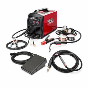 LINCOLN ELECTRIC K4499-1 Multiprocess Welder, Power Mig 140Mp, Dc, Mig/Stick/Tig Pack | CR9LYP 61UY22