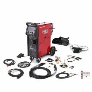 LINCOLN ELECTRIC K4778-1 Multiprocess Welder, Power Mig 360Mp, Dc, Mig/Stick/Tig Pack | CR9LYR 61UY28