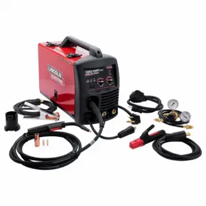 LINCOLN ELECTRIC K5257-1 Multiprocess Welder, Weld Pak 180I Mp, Dc, Mig/Stick Pack | CR9LYT 799RF5