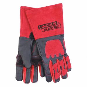 LINCOLN ELECTRIC KH962 Welding Gloves, Wing Thumb, Leather, XL Glove Size, 1 PR | CR9MGZ 49CE32