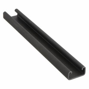 LINEAR PAC2247-120.000 PBC Hardened Crown Roller Rail, 120 Inch Overall Length, Black Powder-Coated Steel | CR9NGL 2CPR5