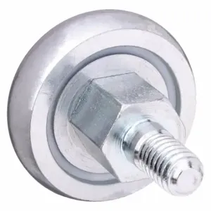 LINEAR PAC3016 PBC Cam Follower, 1 3/8 Inch Dia, Zinc Plated Steel, 1 Row, Dbl Sealed, Plain, Crowned | CR9MWC 2CPP4