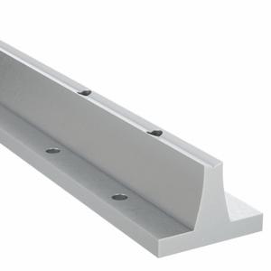 LINEAR SR08PD-024.000 PBC Pre-Drilled Linear Support Rail, 1/2 Inch Size Shaft Dia, 24 Inch Length, Aluminum | CR9NNK 2CNT2